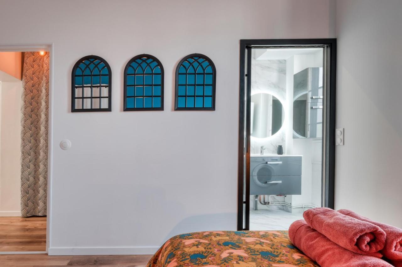 Apartment Superbe 2 Pieces Avec Jacuzzi Privatif Face Gare Proche Cathedrale Chartres